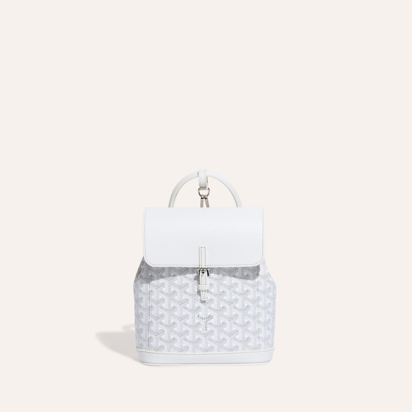 Goyard Alpin Mini Backpack White - Image 2